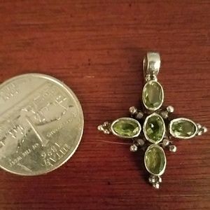 Jewelry - Final price Sterling and peridot pendant Jewelry - Final price Sterling and peridot pendant